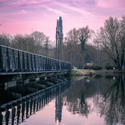 Passerelle vers l'horizon